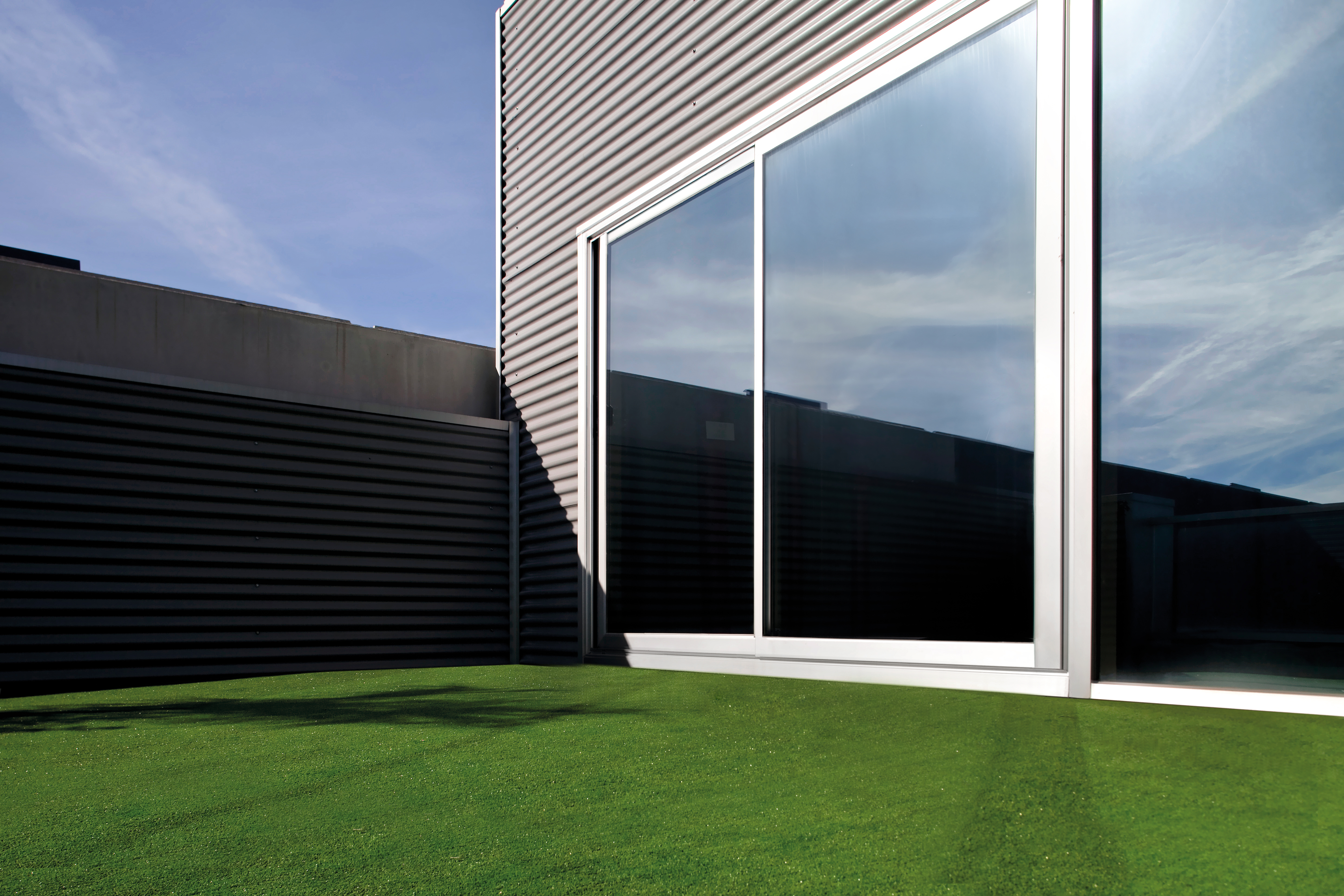 Aluminium sliding doors